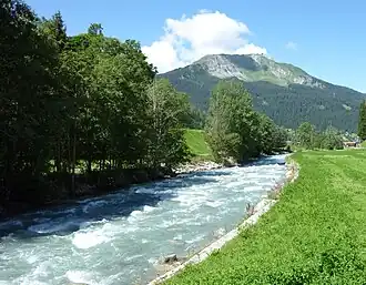 Die Landquart und der Gotschna