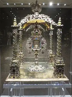 Monstranz mit Baldachin