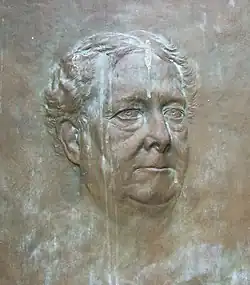 Porträt Otto Schelper, Grabmal Schelper auf dem Südfriedhof in Leipzig