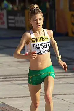 Lara Tamsett – nicht im Ziel