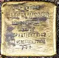 Stolperstein für Laura Alsberg (Klosterstraße 17)