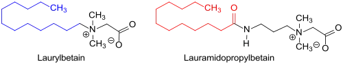 Unterschied: Laurylbetain – Lauramidopropylbetain