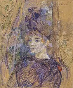 Henri de Toulouse-Lautrec: Porträt der Suzanne Valadon, 1886–1887