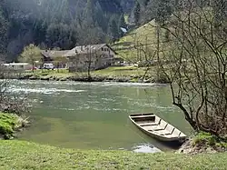 Tariche am Doubs südwestlich von Saint-Ursanne