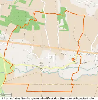 Le Tartre mit seinen Nachbarorten