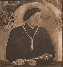 Porträt Hans Frisching II. (1486–1559)