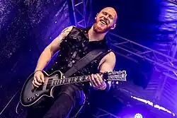 Gitarrist Luc Gebhardt