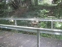 Oststeg, Blick zur Villa Moser, 2013.