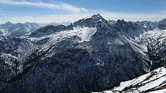 Leilachspitze aus Norden vom Litnisschrofen
