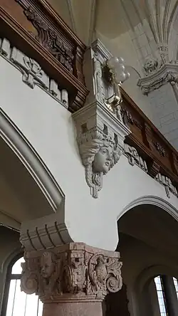 Detail der Innenausstattung
