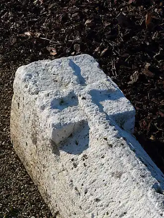 Merowingischer Grabstein