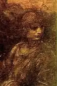 „Die Anbetung der Könige aus dem Morgenland“ (Detail), Leonardo da Vinci