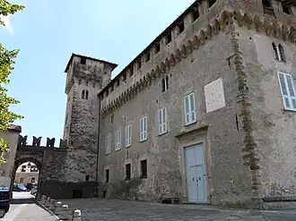 Castello Spinola in Lerma (Piemont), Ende 15. Jh. von Luca Spinola erbaut
