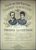 Notenausgabe des Verlags D. Rather, Leipzig/Hamburg 1884