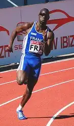 Leslie Djhone schied als Fünfter seines Vorlaufs aus