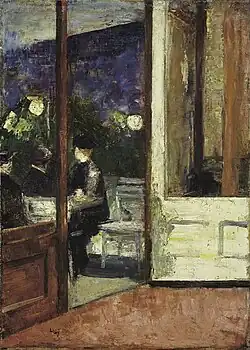 Café Bauer, 1889, Öl auf Leinwand, 35 × 25 cm