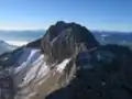 Leutascher Dreitorspitze von der Partenkirchner Dreitorspitze