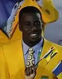 Levi Cadogan Rang acht in 10,19 s