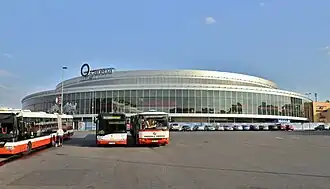 Die O2 Arena (Juli 2018)