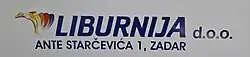 Logo der Liburnija, Zadar