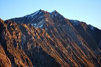 Blick auf die Liebenerspitze von Südwesten