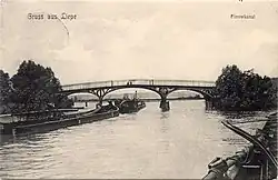 Brücke in Liepe 1908