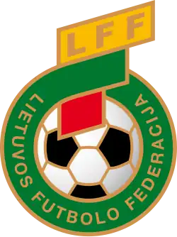 Logo des litauischen Fußballverbandes