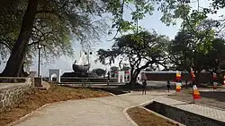 Die weitläufige Anlage