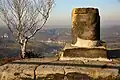Reststück der Triangulationssäule von 1865