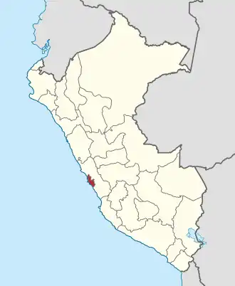 Lage in Peru
