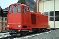 Diesellokomotive Hm 2/2 4 in Glion im Dezember 2009