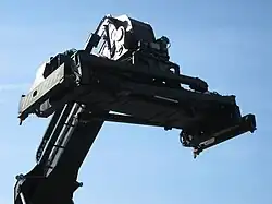 Greifarm eines Reachstacker