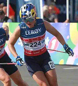 Linn Svahn bei der Toppidrettsveka 2024