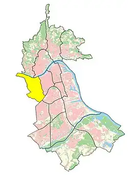 Statistische Bezirke des Linzer Stadtteils Froschberg