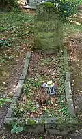 Grab von Edgar Röhricht auf dem Waldfriedhof in Linz am Rhein