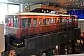 Erhaltener Originaltriebwagen im Museum of Liverpool