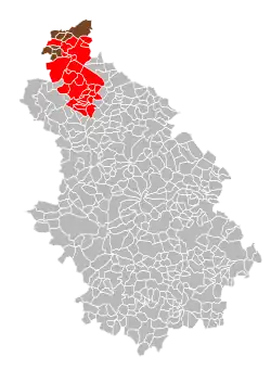 Lage des Gemeindeverbandes