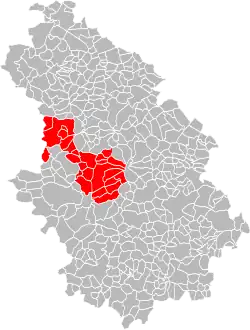 Lage des Gemeindeverbandes