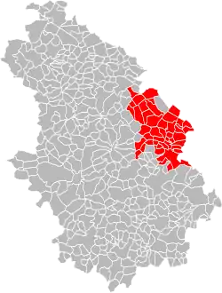 Lage des Gemeindeverbandes