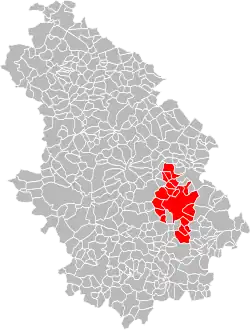 Lage des Gemeindeverbandes