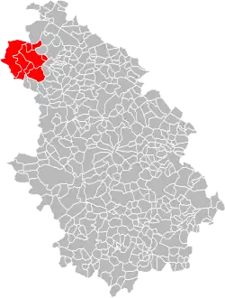 Lage des Gemeindeverbandes