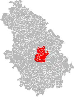 Lage des Gemeindeverbandes