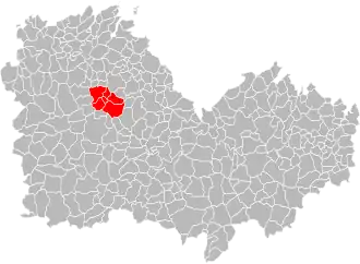 Lage der Guingamp Communauté