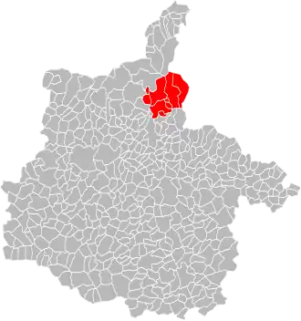 Lage des Gemeindeverbandes