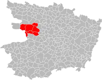 Lage des Gemeindeverbandes