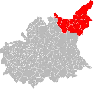 Lage der CC Vallée de l’Ubaye im Département Alpes-de-Haute-Provence