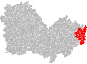 Lage der Dinan Communauté im Département Côtes-d’Armor