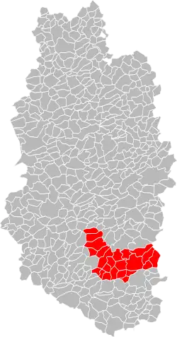 Lage des Gemeindeverbandes