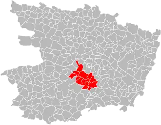 Lage des Gemeindeverbandes