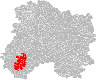 Lage des Gemeindeverbandes